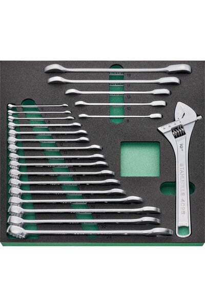 STAHLWILLE Set 22 de chei TCS, 13+17F, 2/3