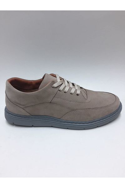 VELOCE Genuine Leather Lace up Sand Color Flexible Comfortable Nubuck Summer Men's Shoes
