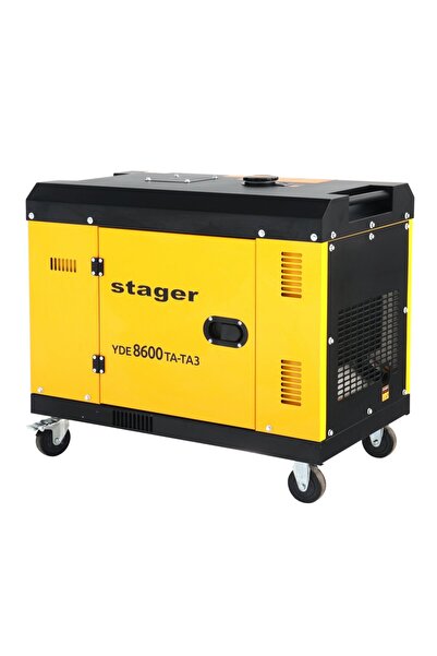 STAGER YDE8600TA-TA3 V2 Generator insonorizat 7.5kVA, 3000rpm, dual, diesel, ...