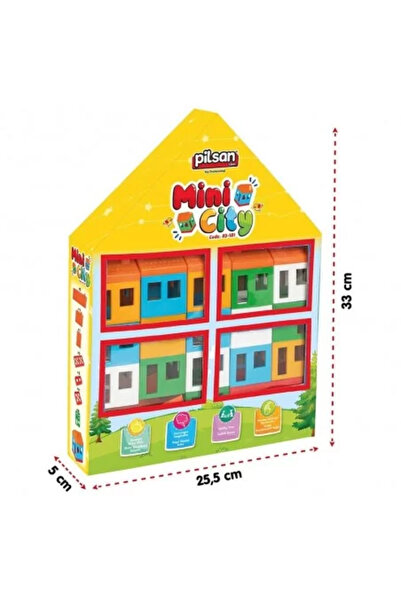 OEM Set constructie Pilsan Mini City 40 piese
