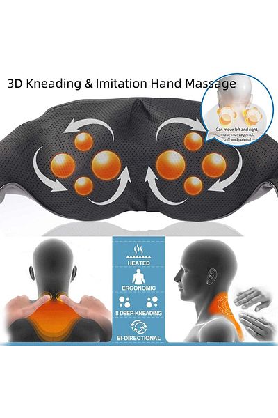 RENPHO Aparat de masaj umeri, SNM061, pentru spate, umeri, gat, picioare, masaj Shiatsu 3D pent