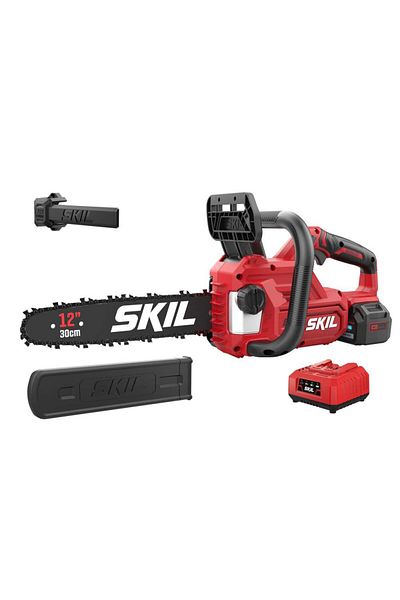 Skil 0534 AA Fierastrau electric (drujba) Brushless, viteza 7.9 m/s, lama 30 cm, Accu 4 Ah si i
