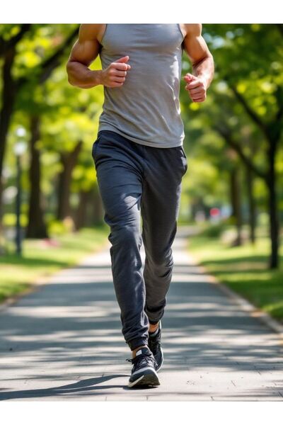 JustBS Ανθρακί Γυναικεία Φόρμα Jogger