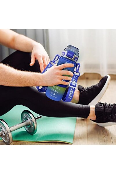 SUKILO 800ml Motivational Water Bottle with Straw & Time Marker – BPA-Free Unbreakable Sports Bott