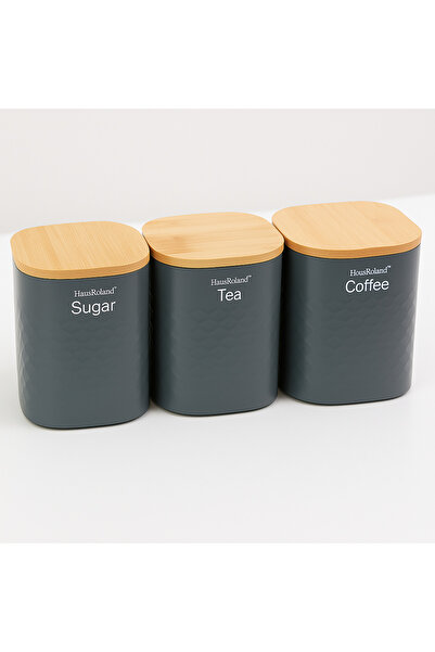 Generic Tea, coffee and sugar storage jars