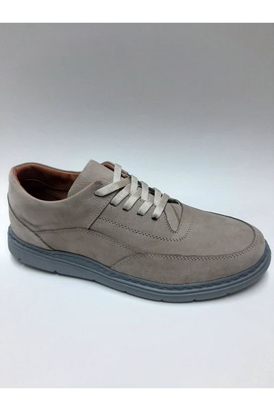 VELOCE Genuine Leather Lace up Sand Color Flexible Comfortable Nubuck Summer Men's Shoes