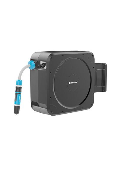 Cellfast Furtun cu tambur automat ERGO, 20m, 1 2 , accesorii incluse