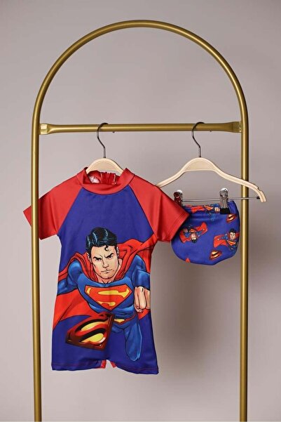 Booni Jooni Superman Tulum Mayo Erkek Çocuk