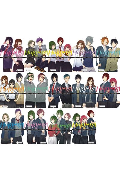 Akıl Çelen Kitaplar Horimiya 1-14. Ciltler Manga Seti