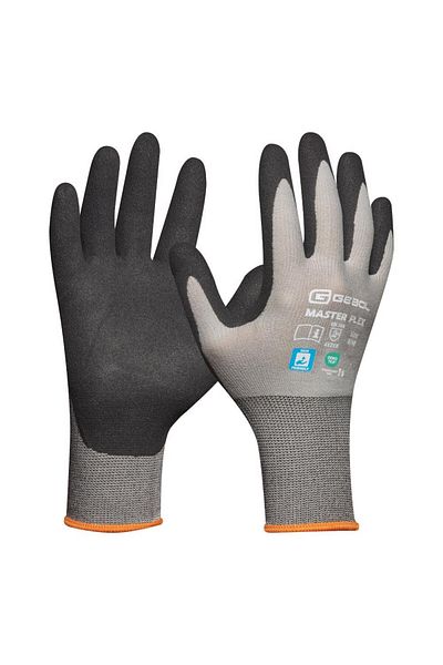 GEBOL 709545, Manusi de protectie Master Flex, din nilon, acoperire cu spuma de nitril, finisaj