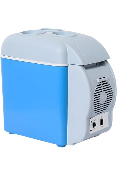 SUKILO ثلاجة تجميد صغيرة محمولة للسفر بالسيارة - مبرد ومدفأة صغير الحجم للسيا...