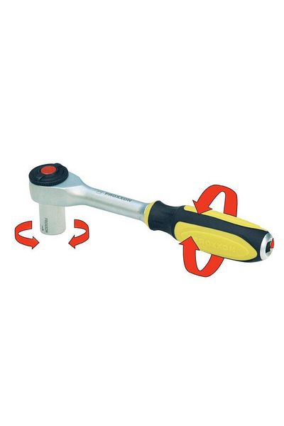 Proxxon Special ratchet trainer with rotating handle, 23084, 1/2"