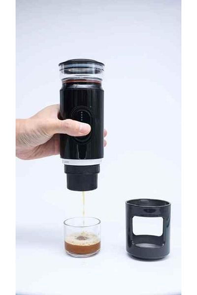 SUKILO Portable Mini Espresso Travel Coffee Maker, 18 Bar Pressure Machine