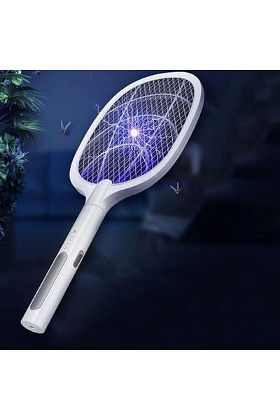 SUKILO Multi-Function Electronic Swatter – 2-in-1 Rechargeable Mosquito Racket with USB Charging,