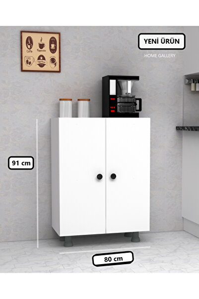 HOME GALLERY İki Kapaklı Çok Amaçlı Dolap 80 cm