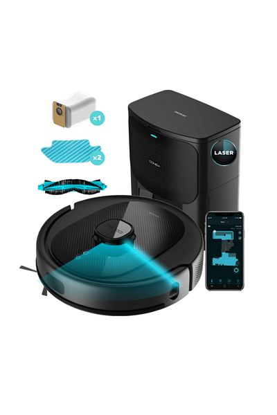 CECOTEC Robot de aspirare Conga 8290 Immortal Ultra Power Home X-Treme, 7000 Pa, iTech Laser Ey