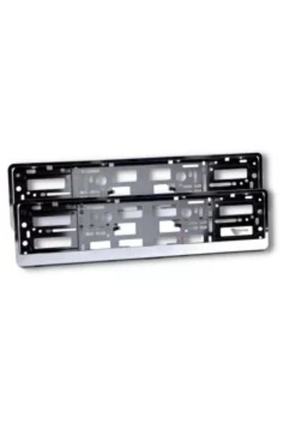 OEM Suport numar inmatriculare auto, PVC, Negru