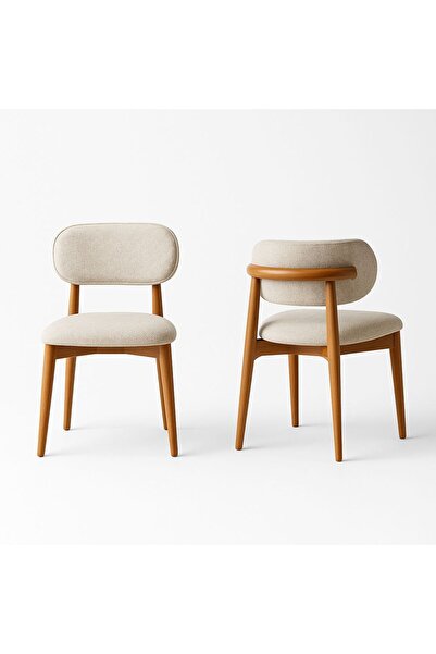 akahansandalye 2li ahşap bohem sandalye