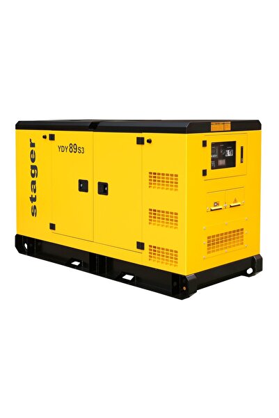 STAGER YDY89S3 Generator insonorizat 89kVA, 115A, 1500rpm, trifazat, diesel