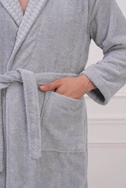 Denia Home Textile | Line | 100% Cotton Women / Men Unisex Premium Single Bathrobe