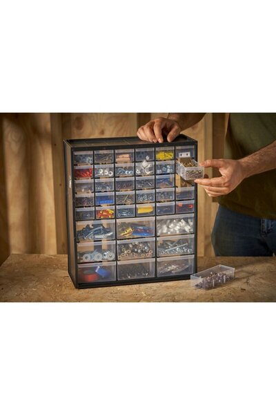 Stanley 1-93-981, organizer 36.5 x 16 x 44.5, with 39 drawers