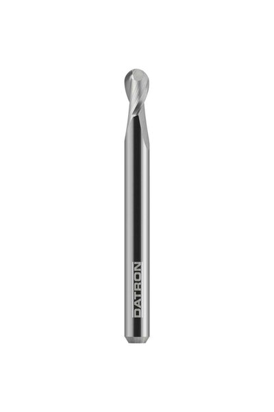Datron Freza cu varf rotund, 0068403, 2 caneluri, 3.0x6.0mm