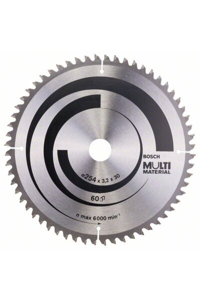 Bosch Multi Material circular saw blade, 254x30x3.2mm, 60T