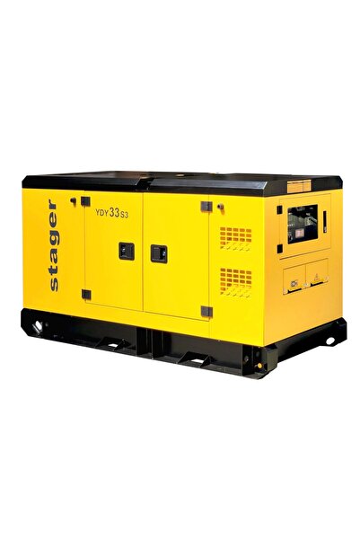 STAGER YDY33S3 Generator insonorizat 33kVA, 43A, 1500rpm, trifazat, diesel