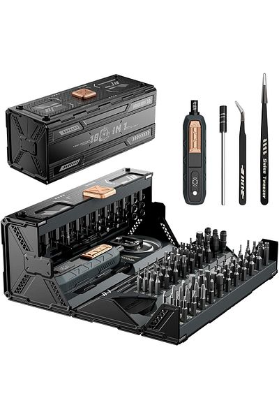 SUKILO 181-in-1 Electric Screwdriver Set – Cordless Mini Driver with 162 CR-V Bits