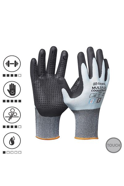 GEBOL 709377_T, Manusi de protectie Multi Flex Cool and Touch, din nylon si spandex, acoperire