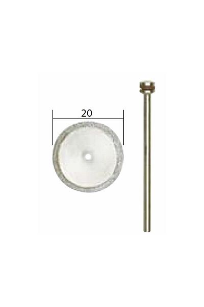 Proxxon Diamond grinding disc, 20x0.6mm, 28840