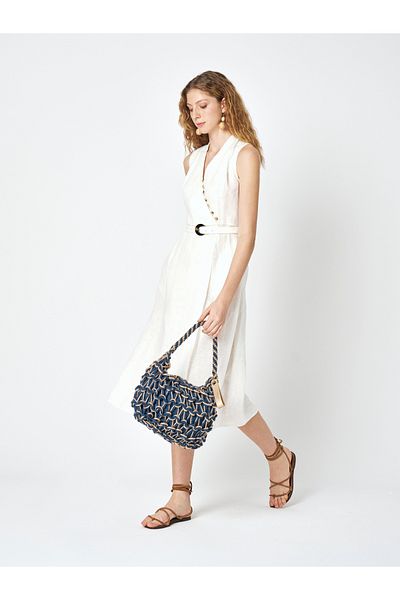 Pierre Cardin Pi̇erre Cardi̇n Women's Straw Hand Bag 05Pc25Y20291