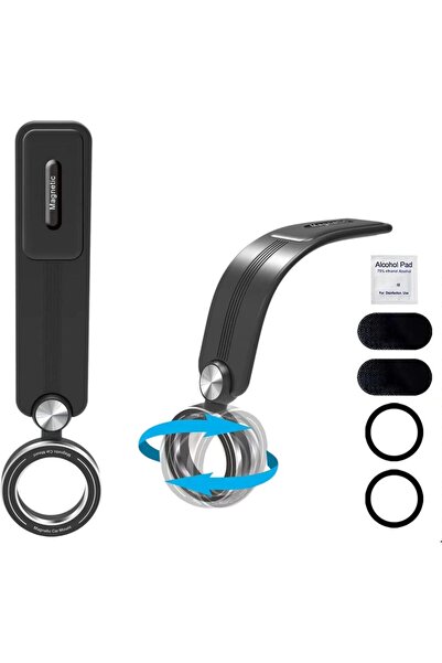 SUKILO Magnetic Car Phone Holder, 360° Rotation Mount with 20 Magnets, Univer...