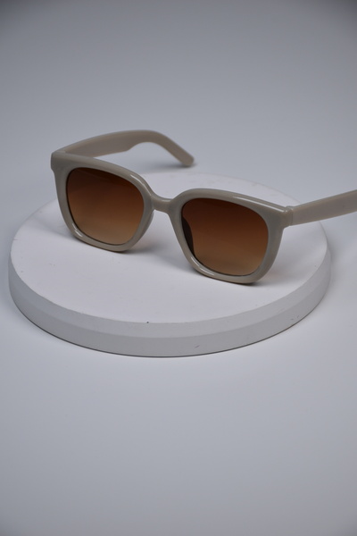 LOOKUP NEW Unisex Women Men Uv400 Protected Square Bone Lightweight Sunglasses