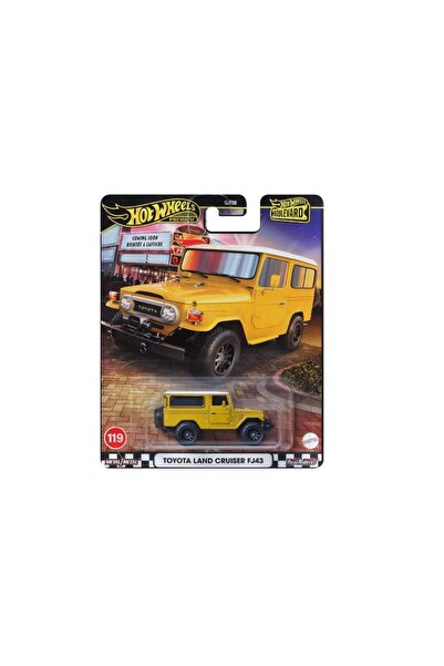 mattel هوت ويلز بريميوم بوليفارد تويوتا لاند كروزر FJ43 JBL25