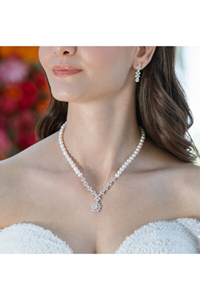 İLK İNCİ TAKI Gerçek Doğal İnci Set – ST048