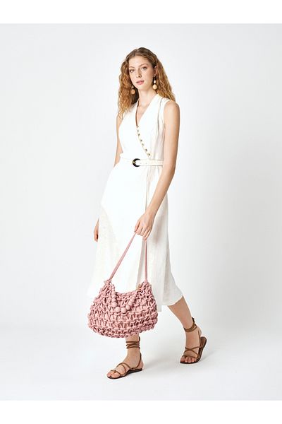 Pierre Cardin Pi̇erre Cardi̇n Women's Straw Shoulder Bag 05Pc25Y10025