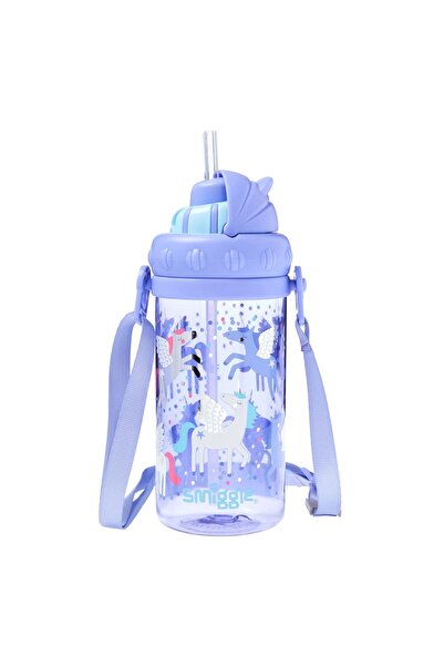 SMIGGLE - Up & Down Askılı Pipetli 400ML BPA İçermeyen Suluk