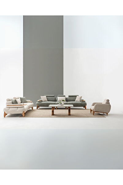 Welusse Home & Living Petra Koltuk Takımı & Oturma Grubu - (3+3+1+1)