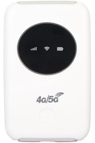SUKILO مودم واي فاي 4G LTE مفتوح، راوتر نقطة اتصال واي فاي 5G مع فتحة SIM، واي فاي محمول بسرعة 300 ميجابت في الثانية