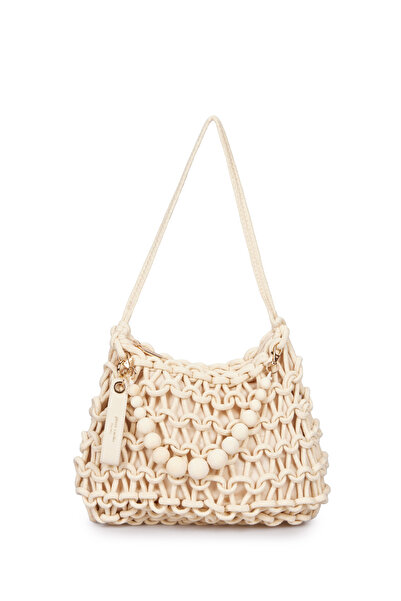 Pierre Cardin Pi̇erre Cardi̇n Women's Straw Shoulder Bag 05Pc25Y10025