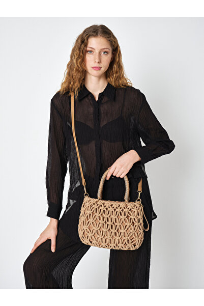 Pierre Cardin PİERRE CARDİN KADIN HASIR OMUZ ÇANTASI 05PC25Y20127