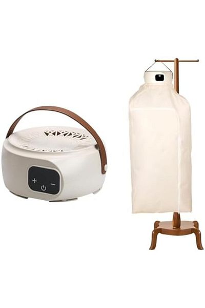 SUKILO PowerDry Portable Clothes Heater with Stand, Quick-Dry Technology, Foldable Design for Travel