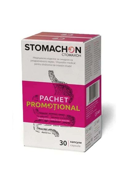Naturpharma Supliment digestiv Stomachon, 2 x 30 capsule