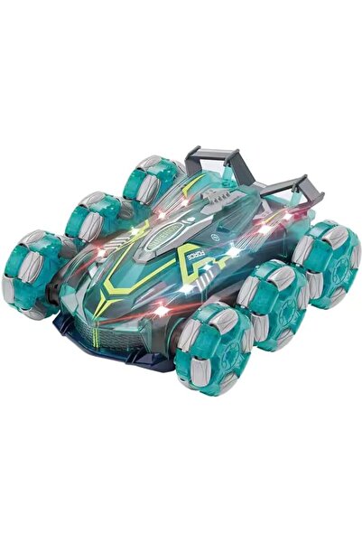 SUKILO 360° RC Stunt Drift Car – Dual-Sided Remote Control Car with Lights, Music, Spray & Rechar