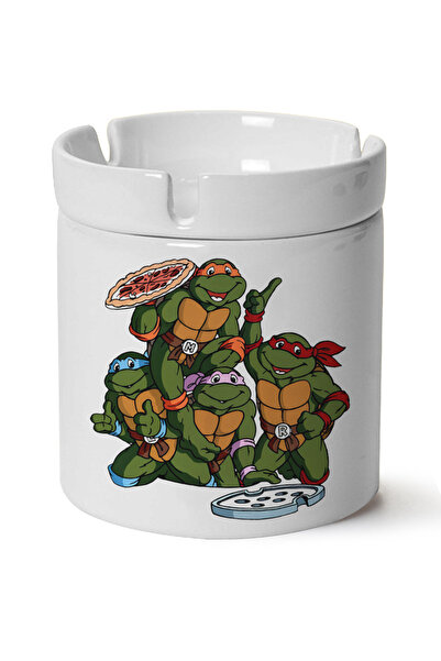 BİBANAPROMOSYON Ninja Kaplumbagalar Donatello cu imprimeu Scrumieră din porțe...