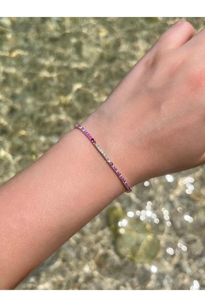 Beykan Zircon Stone Elastic Flexible Bracelet
