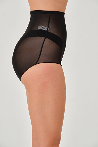 MİSTİRİK Formia Модель Трусики з високою талією Чорний колір 029