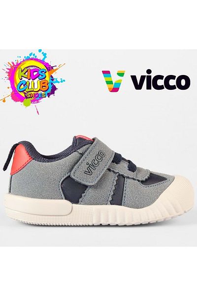 Vicco Nina First Step Baby Orthopedic Children's Sports Shoes Dark Blue