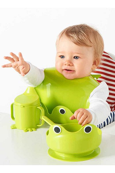IKEA 4-piece cutlery set, green
